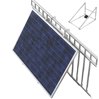 Eu Warehouse Verstelbare Home Eenvoudige installatie Balkon Solar Bracket