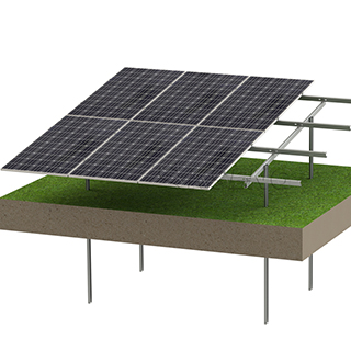 Fabrikant stalen zonne-Pv-paneel grondmontagebeugels structuur