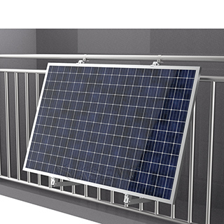 Eu Warehouse Balkon Aluminium Pv Statief Easy Solar Bracket 