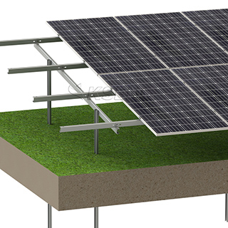 Fabrikant stalen zonne-Pv-paneel grondmontagebeugels structuur