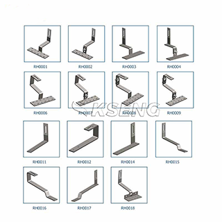 Groothandel op zonne-energie gerelateerde producten SUS304 dakhaak op zonne-energie