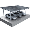 OEM aangepaste aluminium waterdichte zonne-carport 