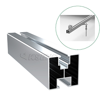 OEM hangerboutoplossing Aluminium zonne-metaal dakmontagesysteem