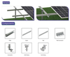 Fabrikant stalen zonne-Pv-paneel grondmontagebeugels structuur