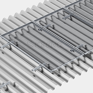 Groothandel aluminium mini-railoplossing op zonne-energie metalen dakmontage