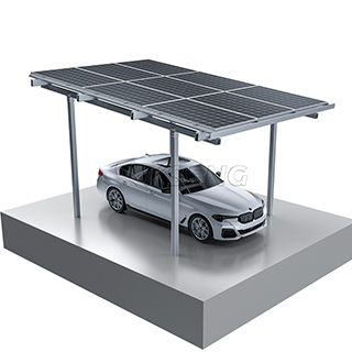 OEM aangepaste aluminium waterdichte zonne-carport 