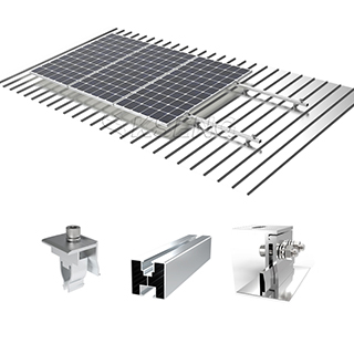 OEM metalen dak aluminium zonne-tin dakmontagesysteem