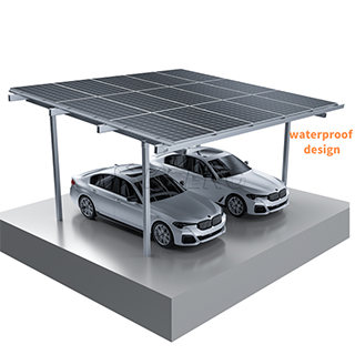 OEM aangepaste aluminium waterdichte zonne-carport 